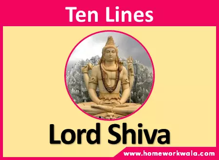 10 lines on Lord Shiva in English