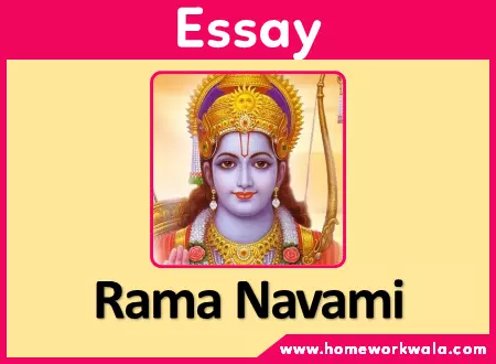 Essay on Rama Navami in English