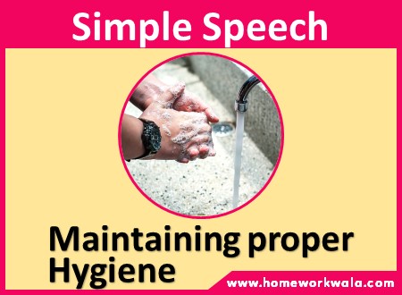 a short speech on personal hygiene