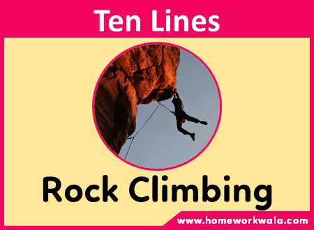 my favourite sport Rock Climbing