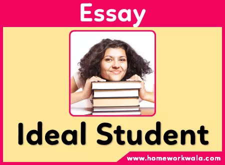 essay on the Ideal Student in English