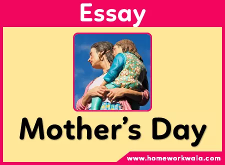 Essay on Mother's Day in English