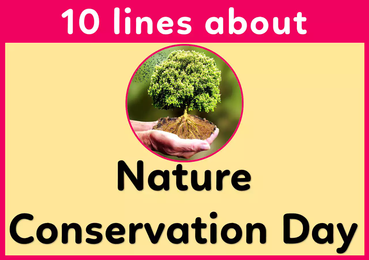 short essay on nature conservation day