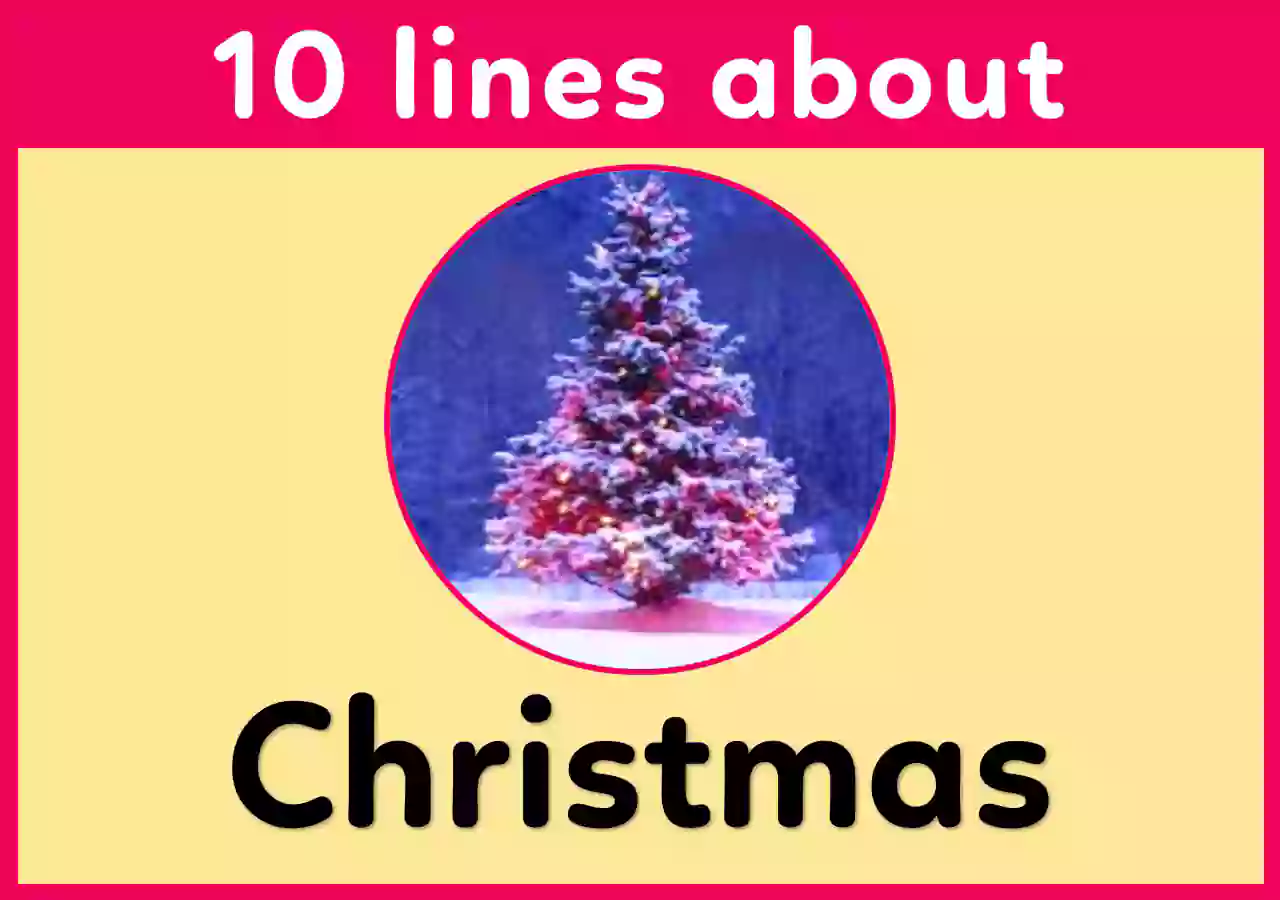 Few lines on Christmas
