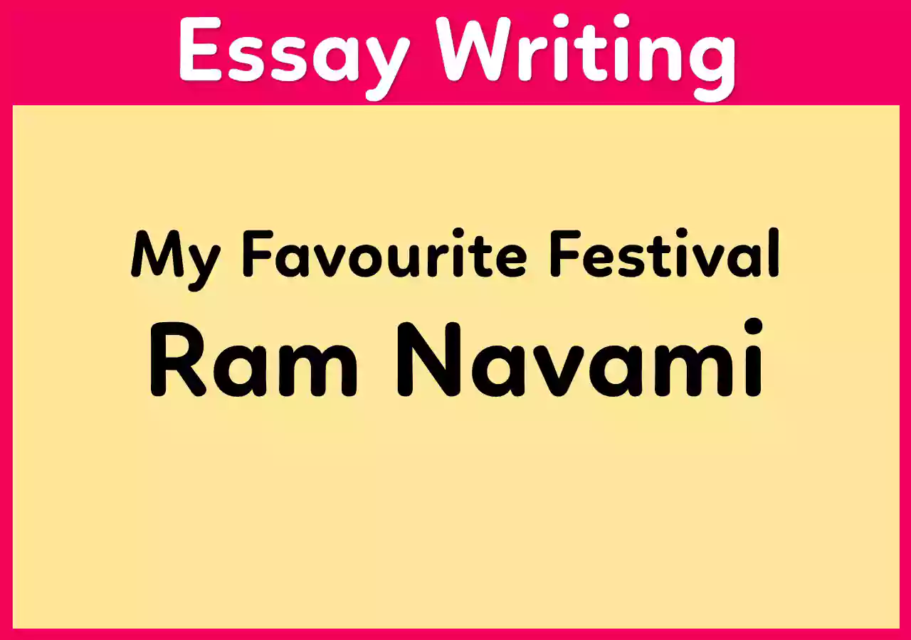 essay on my favourite festival Ram Navami